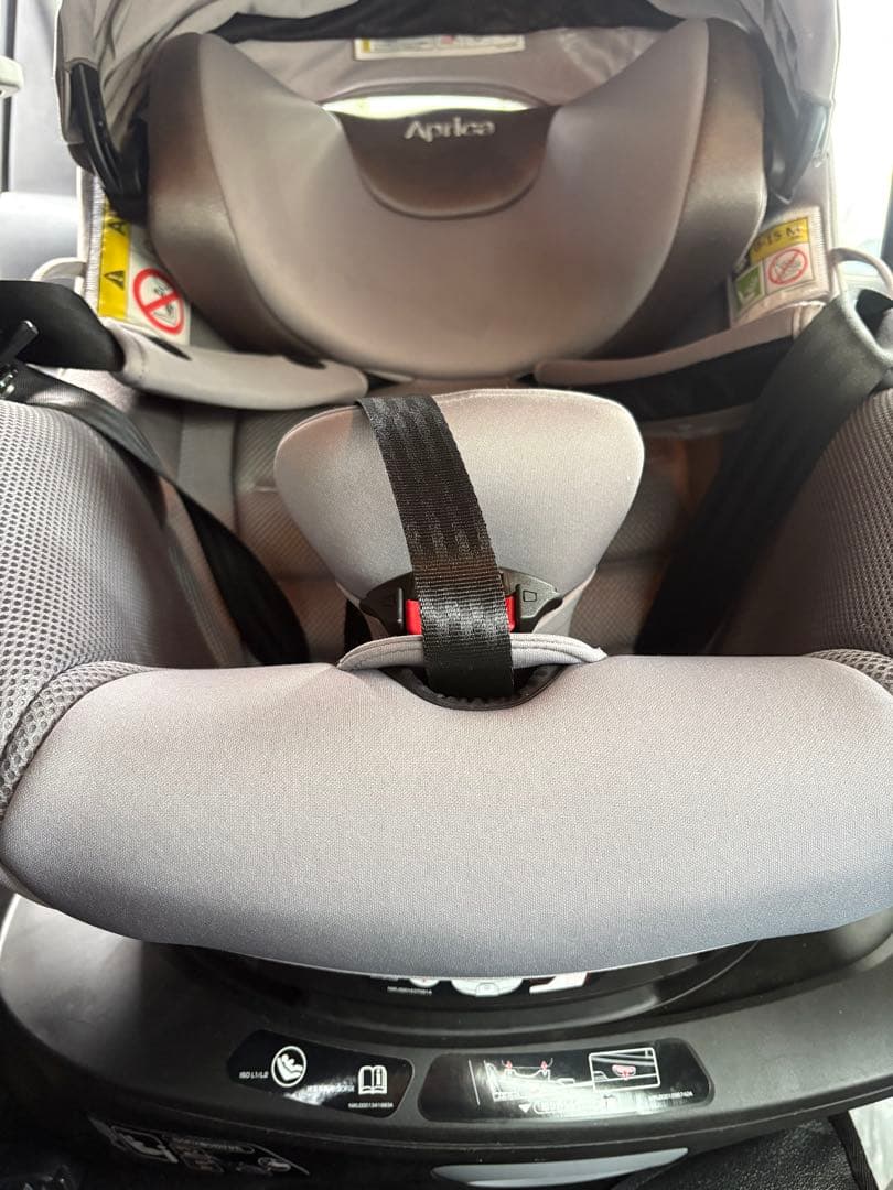 Aprica(アップリカ) チャイルドシート クルリラエックスプラス グレージュ