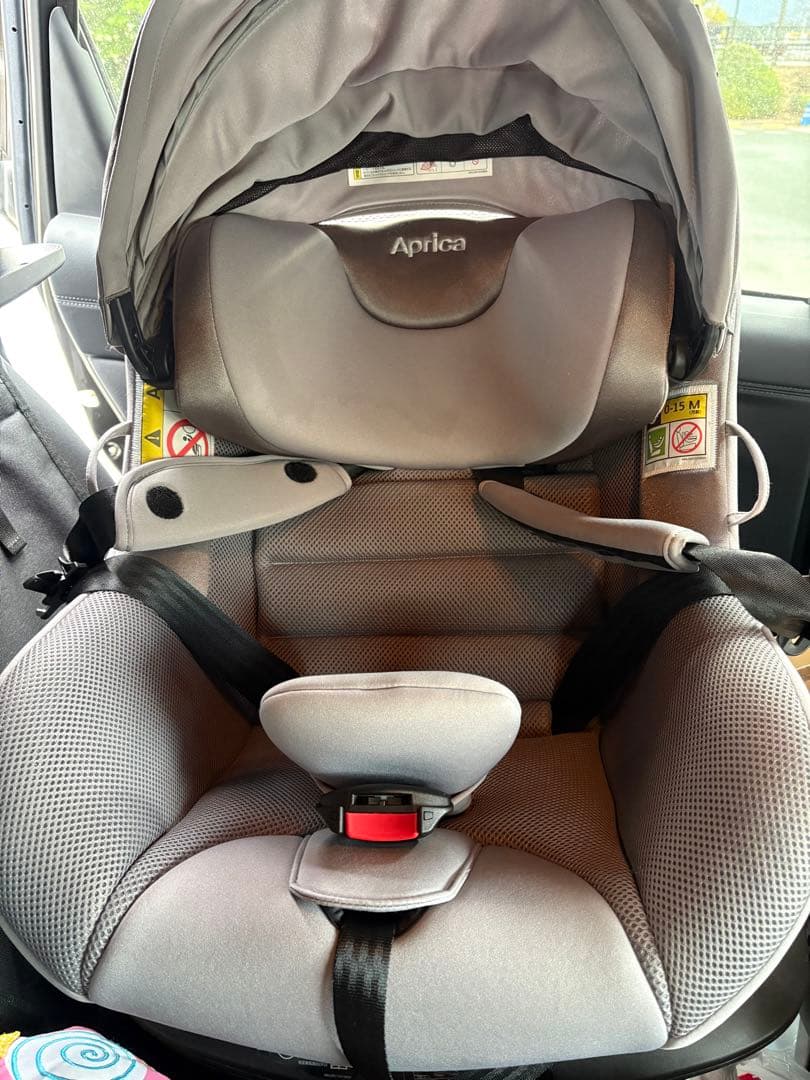 Aprica(アップリカ) チャイルドシート クルリラエックスプラス グレージュ