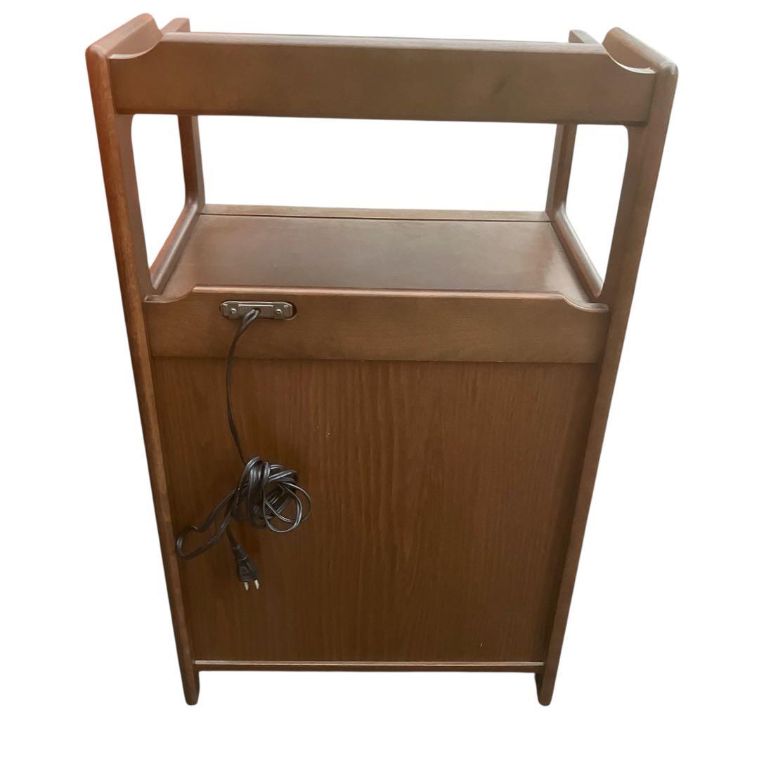 カリモク　電話台　木製　ブラウン　カリモク家具　karimoku　ファックス台