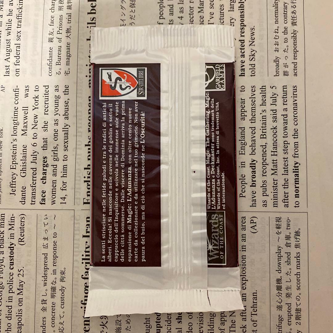 MTG Dark 未開封パック　ブースター　ザ・ダーク