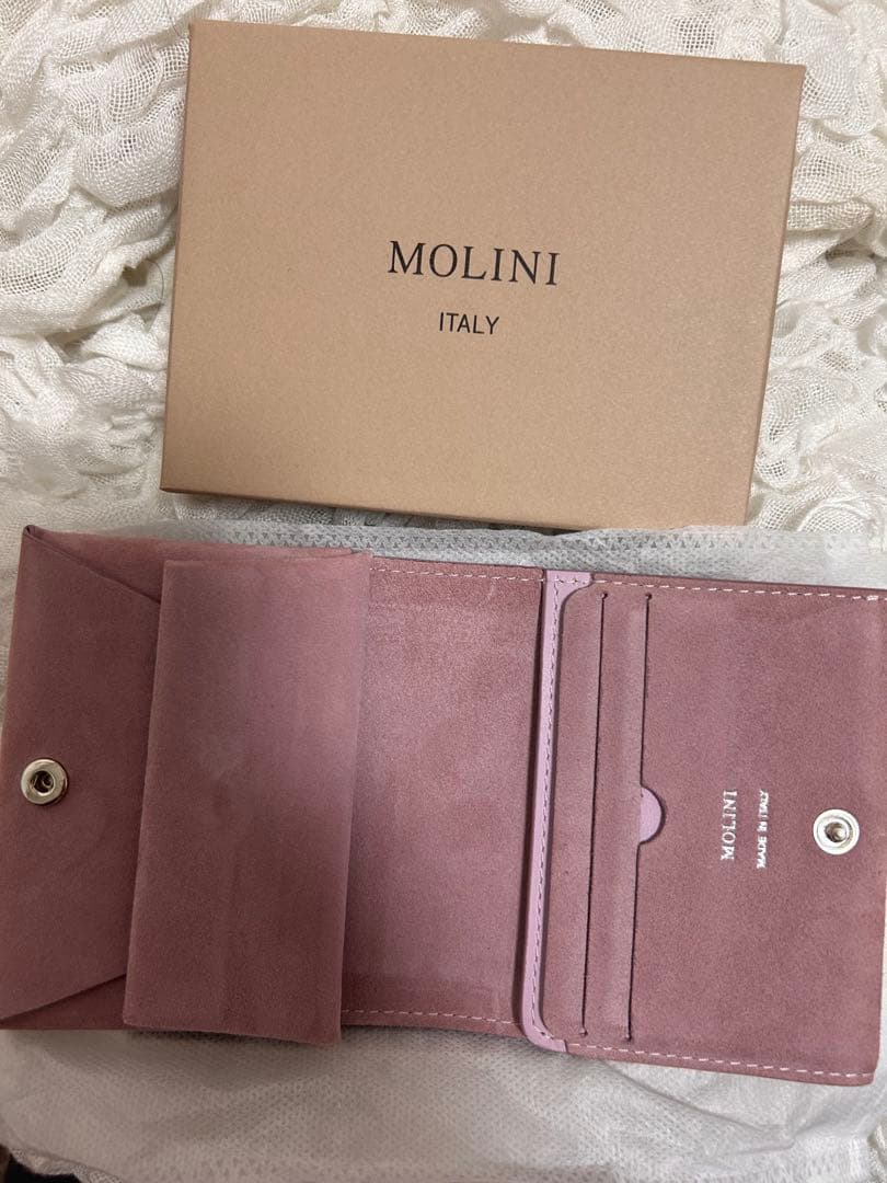 VAKT.別注MOLINI二つ折り財布 イタリア製