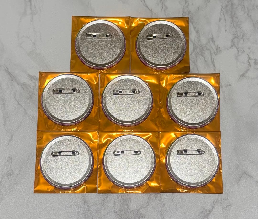 ハートデビデビパーティー 缶バッジ 缶バ グルガレ らぁら ファルル