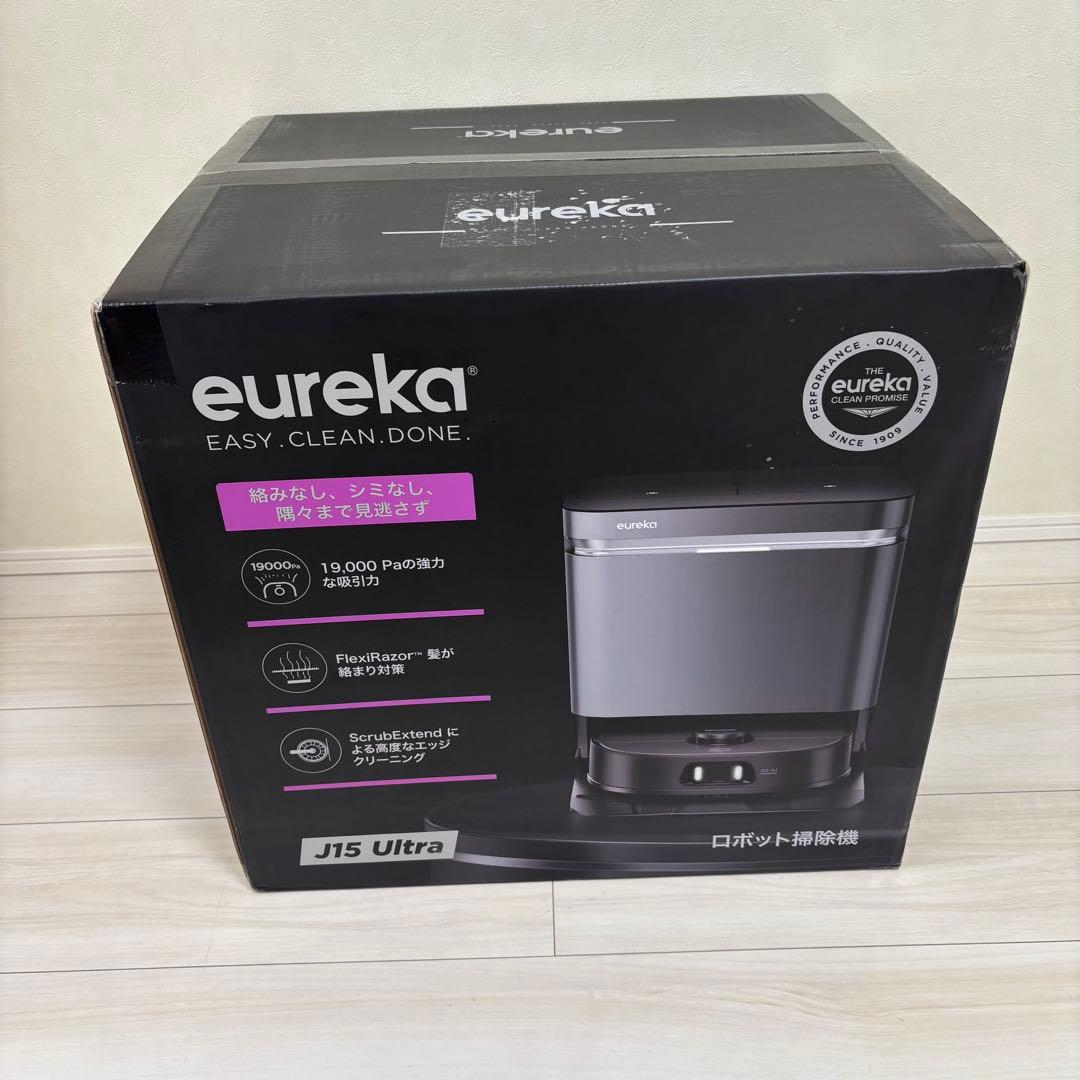 EUREKA J15 ULTRA ロボット掃除機 19000Pa 強力吸引力