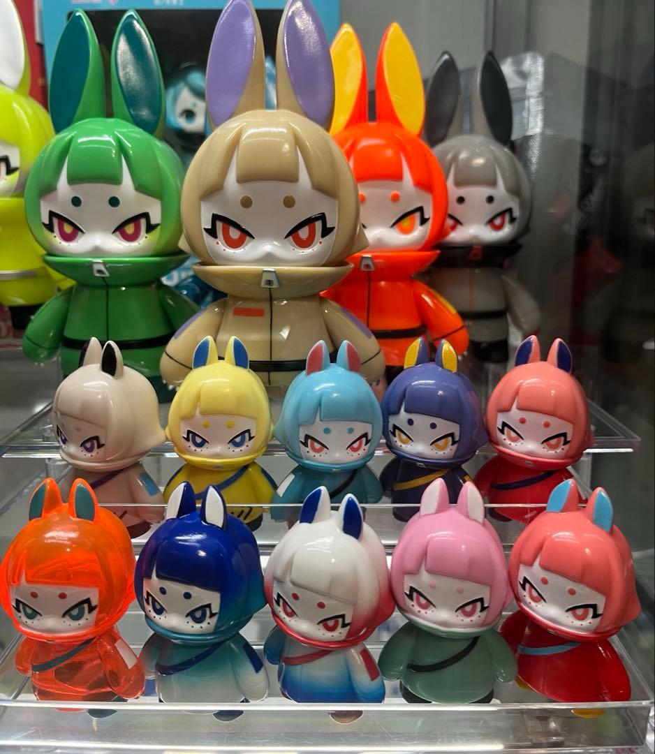 デンシウサギ デンシコウサギ まとめ売り 24体ソフビ HAKURO デンシタコ