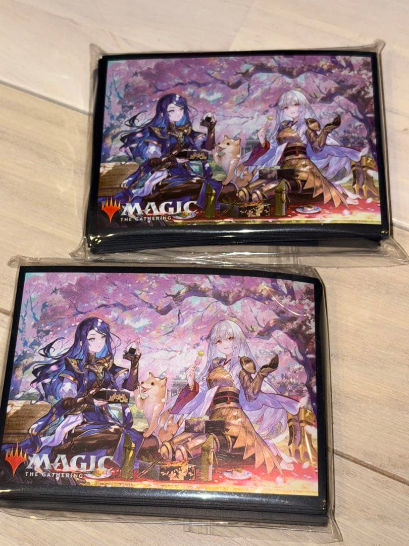 MTG 放浪皇春のお花見キャンペーン　スリーブ