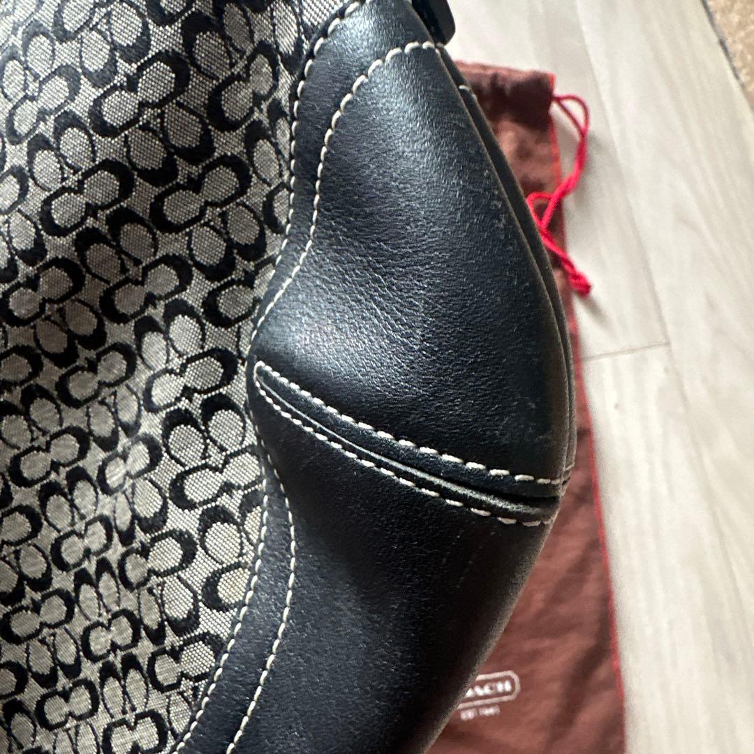 バッグ Coach Flap Soho Mini Signature Shoulder