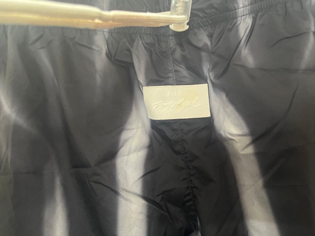 NIKE Fear of God コラボ サルエルパンツ 黒と白 ストライプ