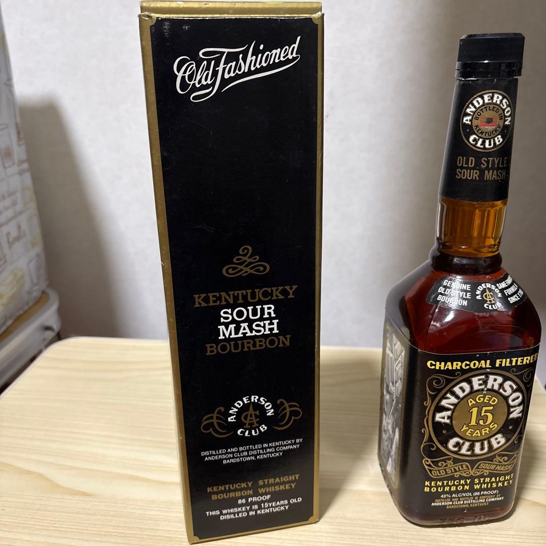 未開栓 アンダーソンクラブ 15年 750ml 43%