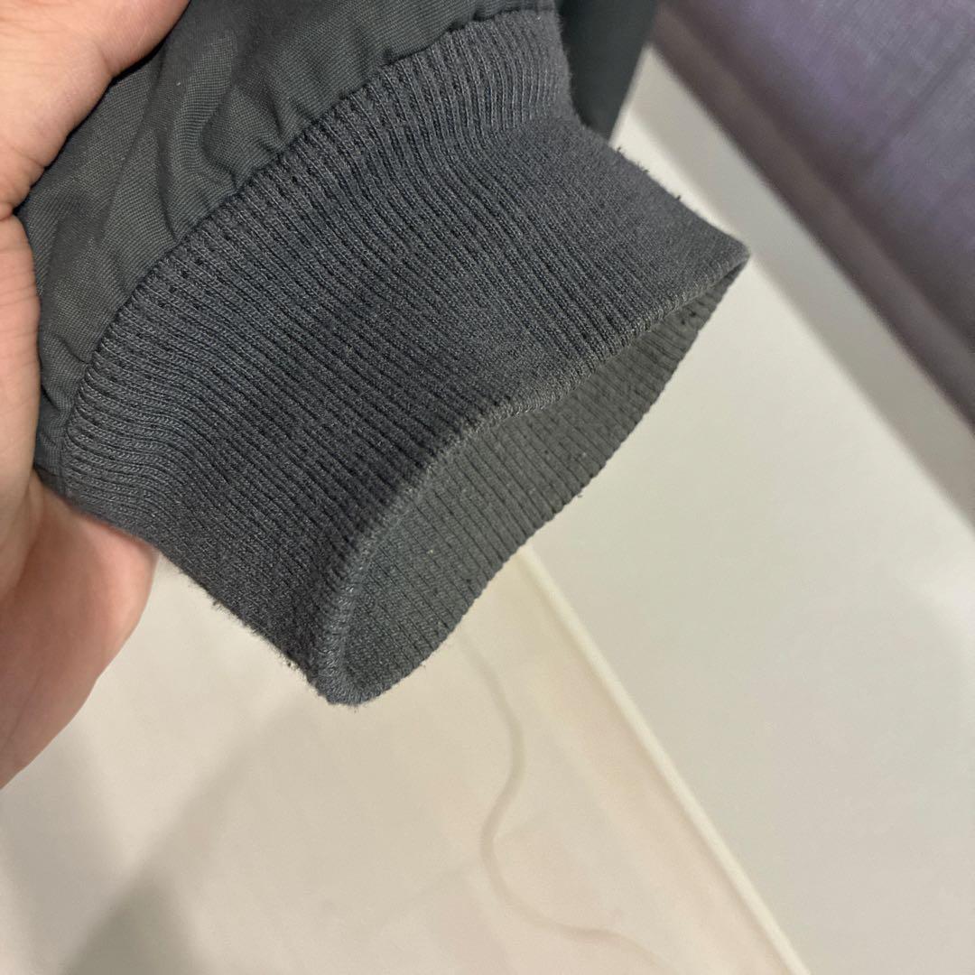 patagonia グレー ジップアップアウター