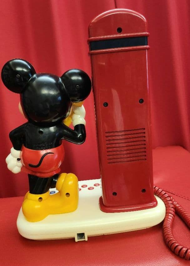 ビンテージ ミッキーマウス 電話機