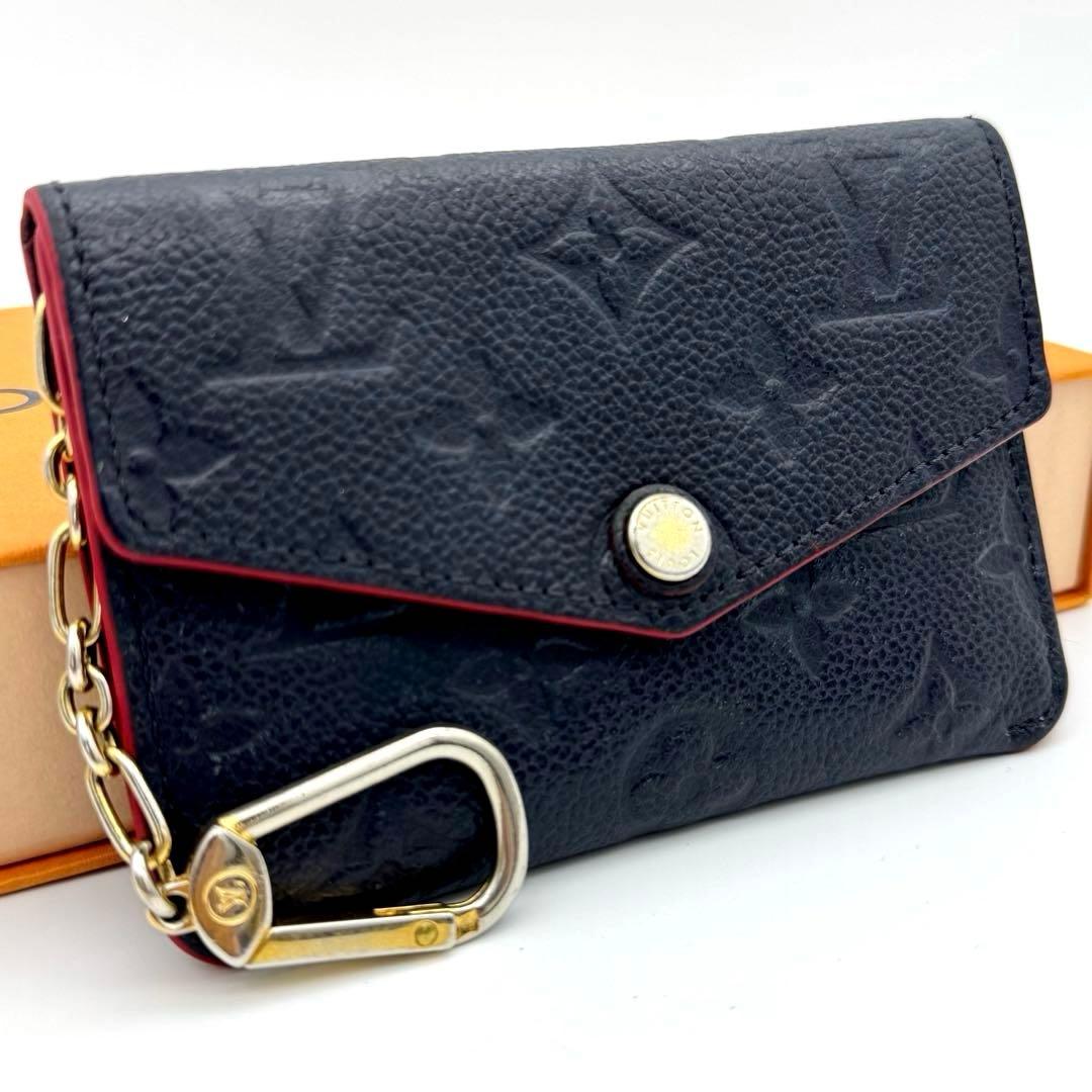 ルイヴィトン ポシェット クレ モノグラム アンプラント マリーヌルージュ