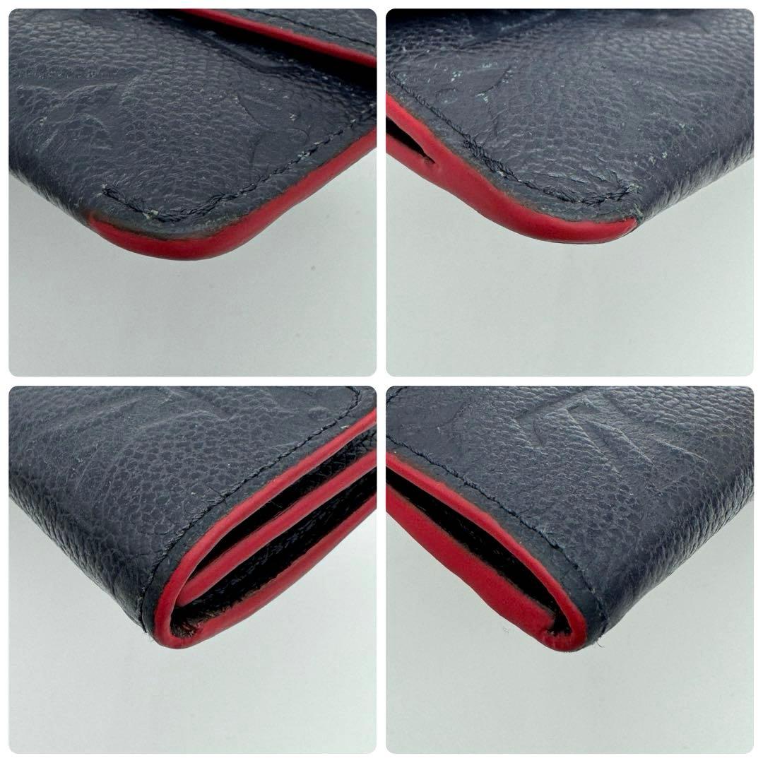 ルイヴィトン ポシェット クレ モノグラム アンプラント マリーヌルージュ