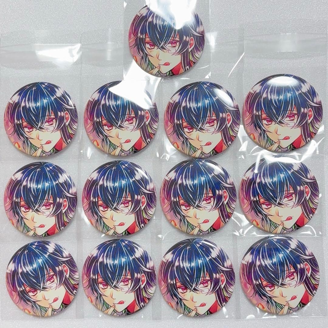 あくねこ 缶バッジ バト缶 Vol.4 ストロベリーガーデン バスティン