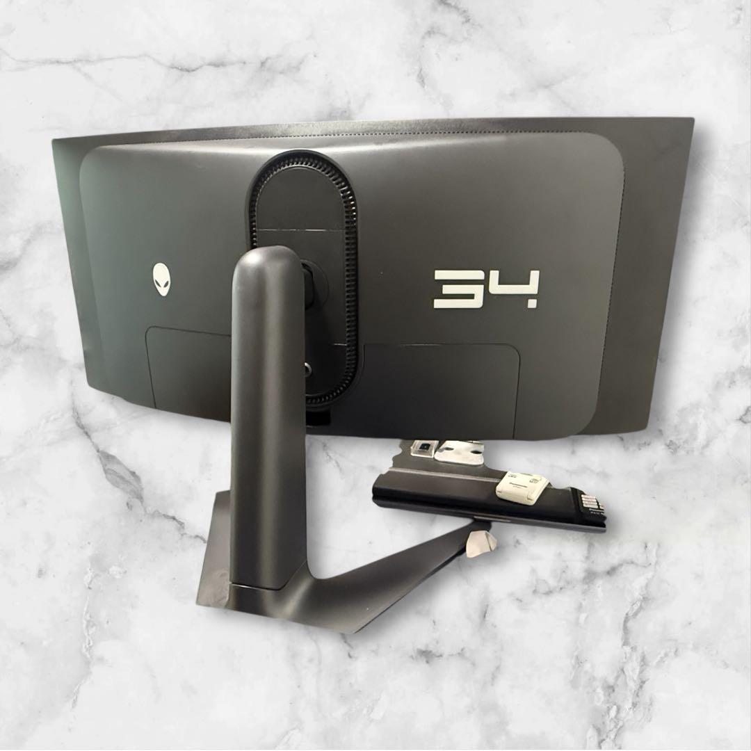 DELL 湾曲モニター AW3423DWF 34 量子ドット+有機ELパネル