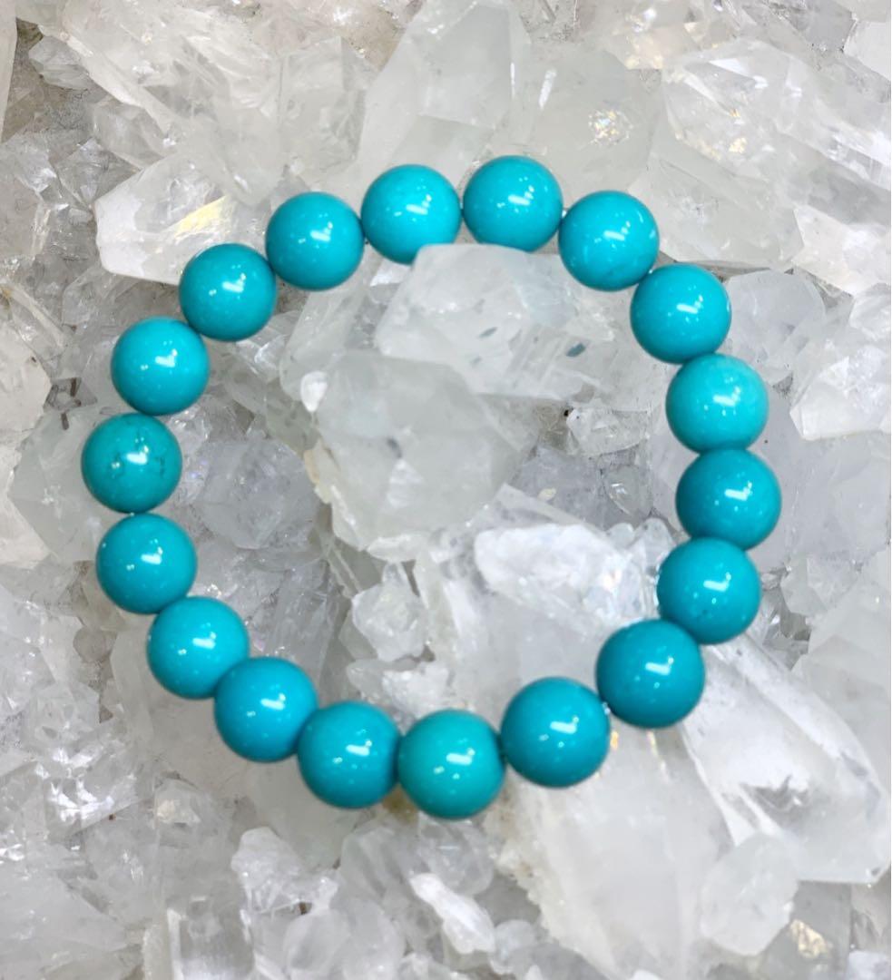 スリーピングビューティー鉱山産ターコイズ10mm