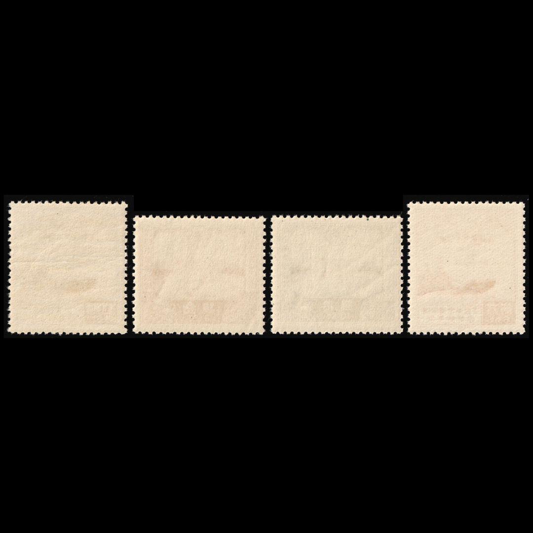 満州国皇帝来訪記念の切手（日本 1935年）