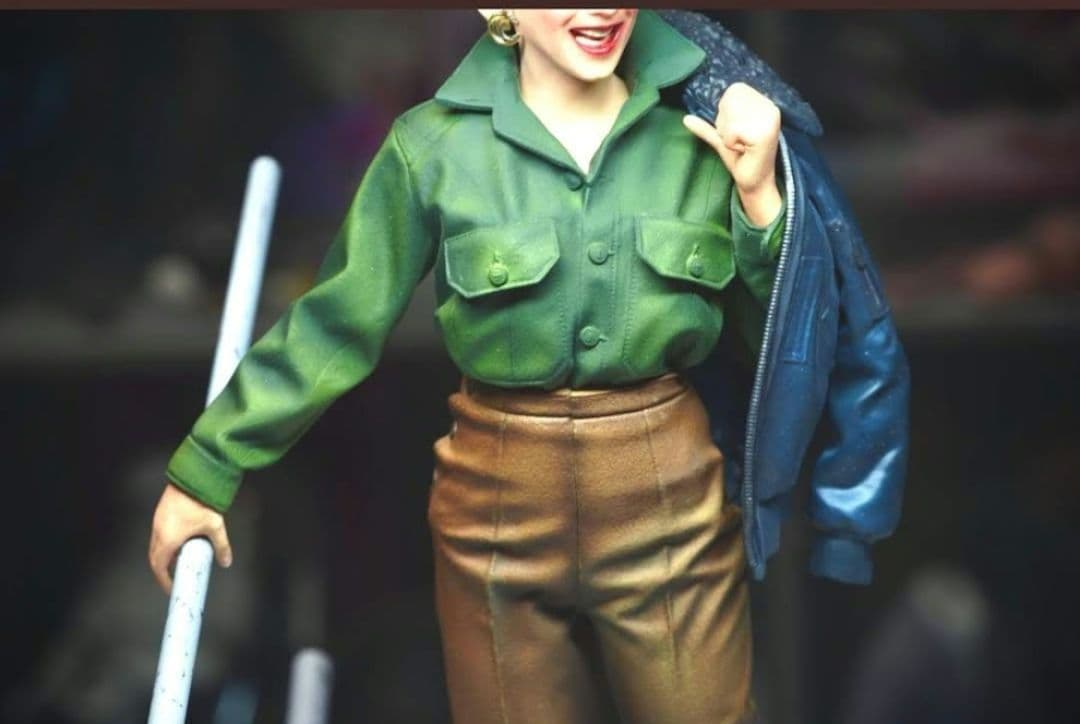 ＸPULUSMODELS 塗装完成品 1/8マリリン・モンロー フィギュア