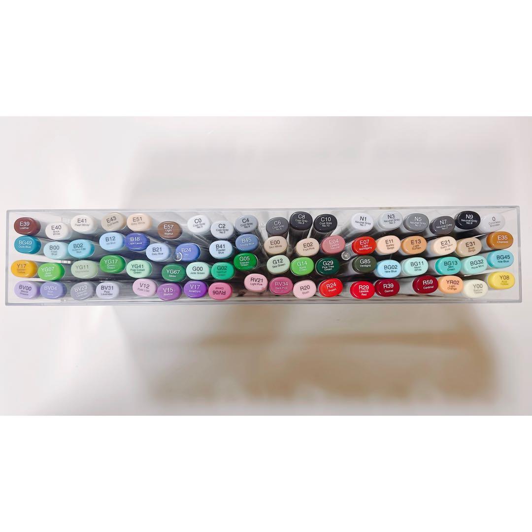 Copic sketch コピックスケッチ72色セット（計68本欠色4本）Too
