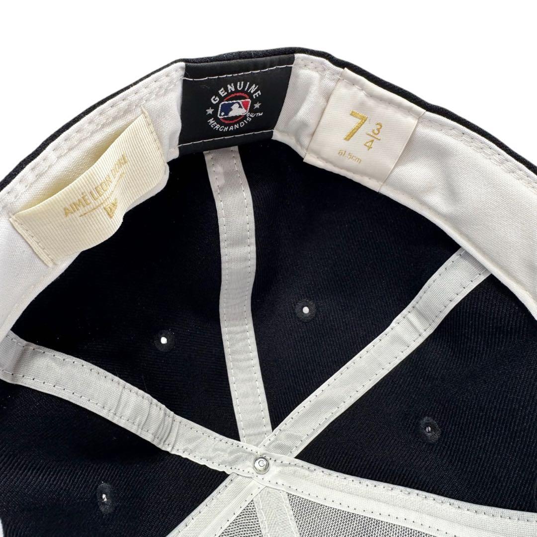 美品 Aime Leon Dore ヤンキース ベースボール キャップ ネイビー