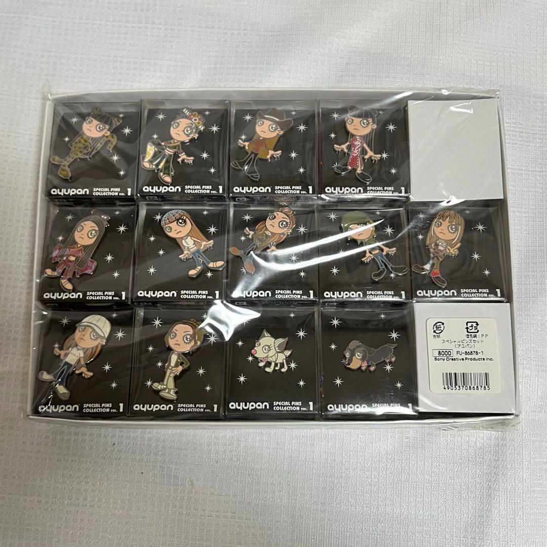 【未開封】浜崎あゆみSPECIAL PINS COLLECTION 10個セット