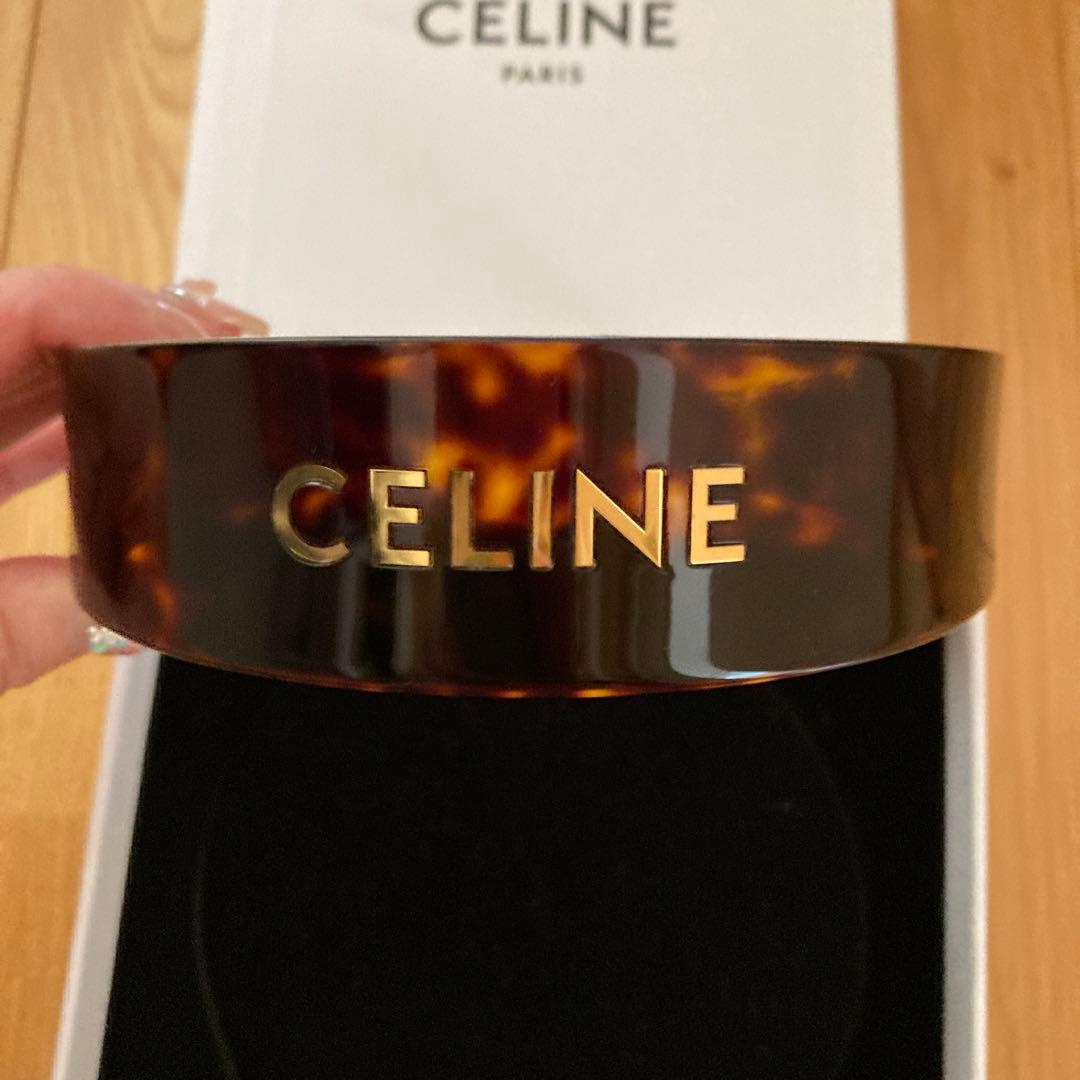 美品！セリーヌ　カチューシャ　べっこう　CELINE