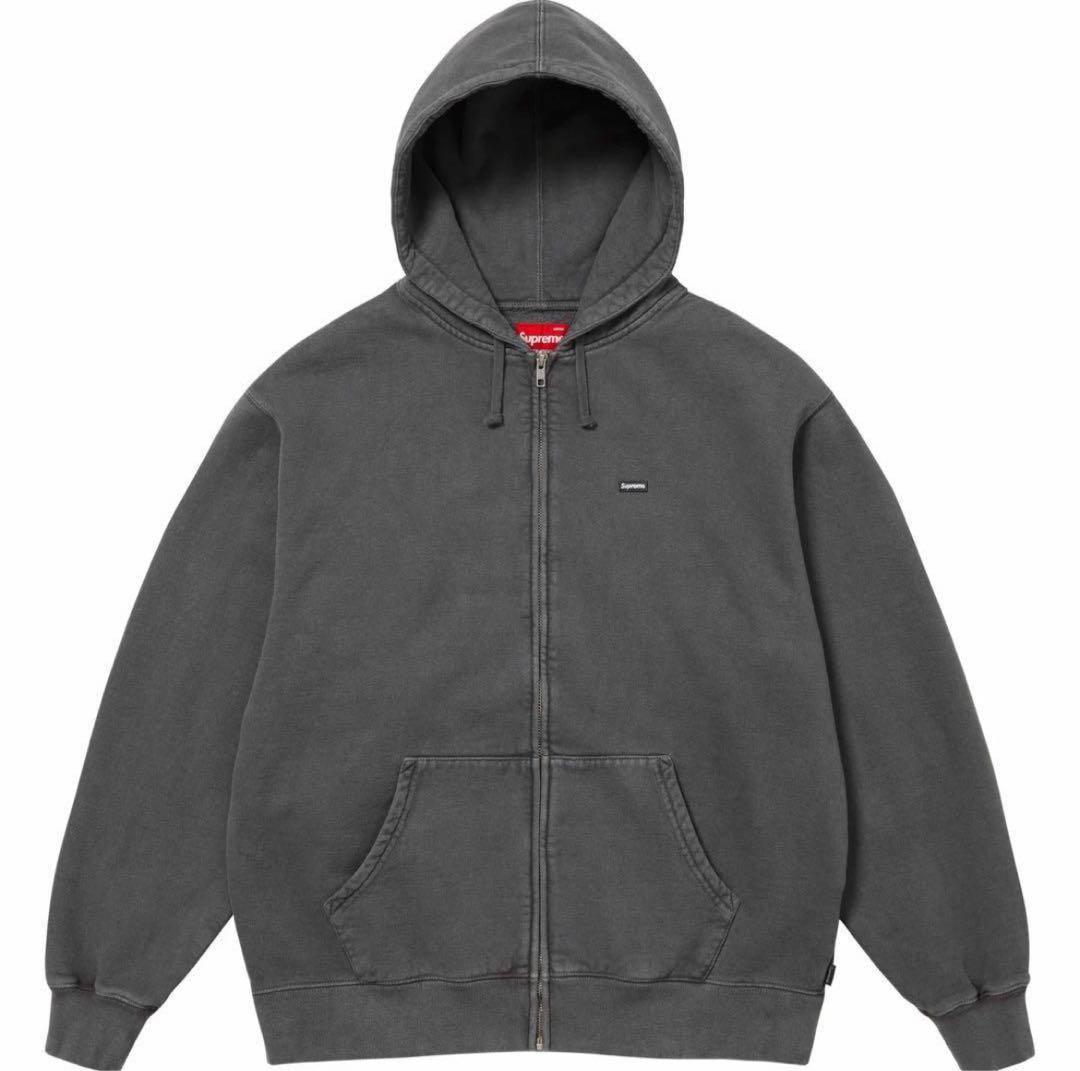 トップス Supreme Overdyed Small Box Zip Up Hoodie