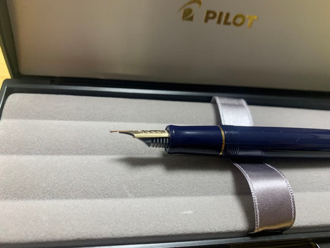 PILOT カスタム74 M軸 万年筆セット 月夜 インク付き