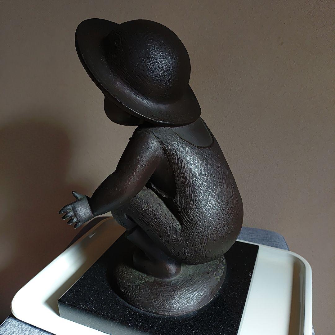 玉野勢三　「水辺」AP版　高さ34cm 重さ12kg 　ブロンズ製