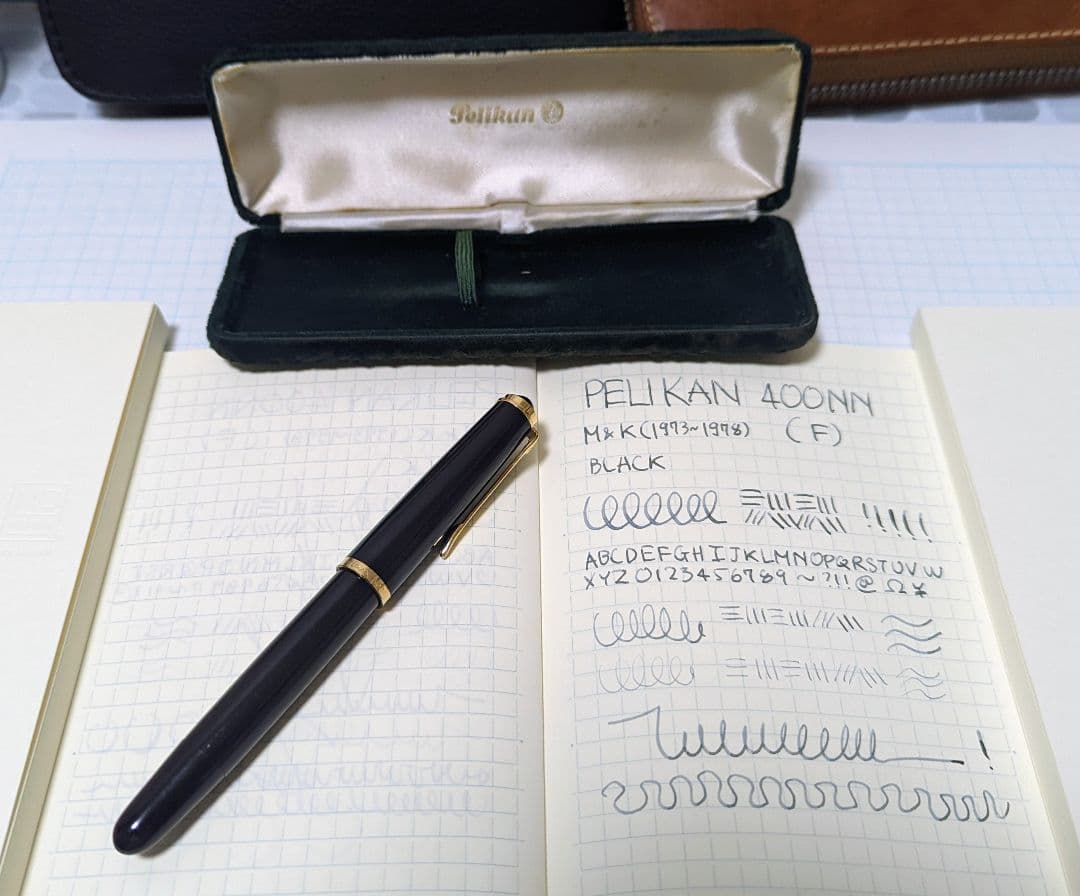 Pelikan ペリカン 400NN M&K 万年筆 ブラック (F)