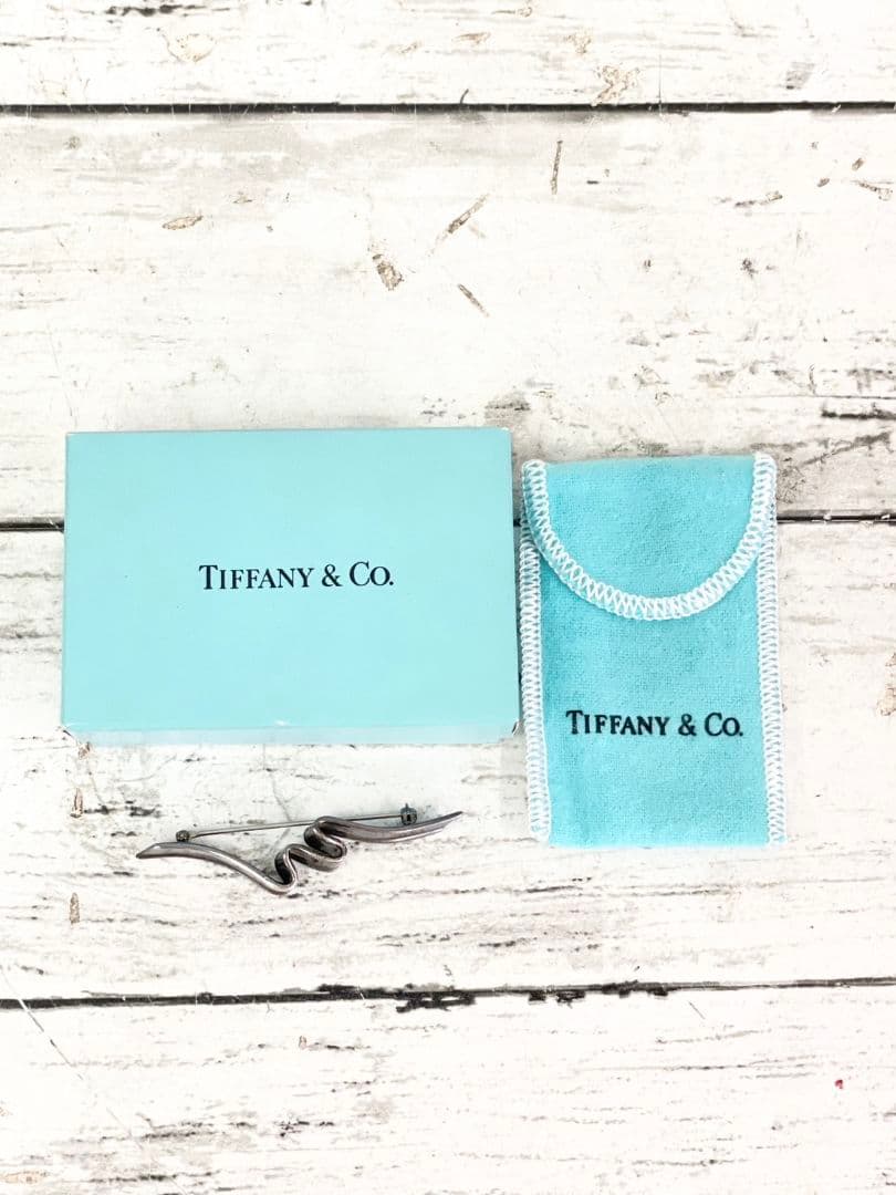 TIFFANY＆Co. ティファニー ブローチ 925 リボン