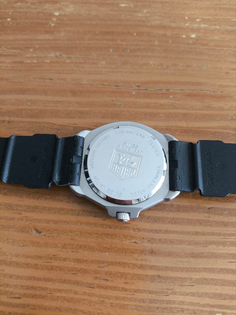 タグホイヤー 376.513 FORMULA1 ブラック イエロー 稼働品