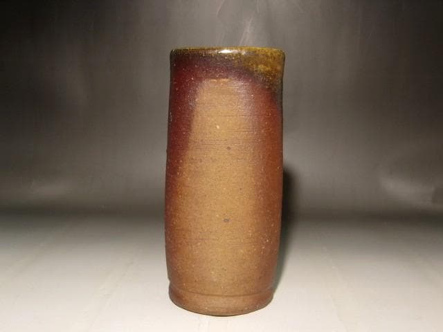 人間国宝　藤原雄　花入　鵬雲斎花押の逸品 s259