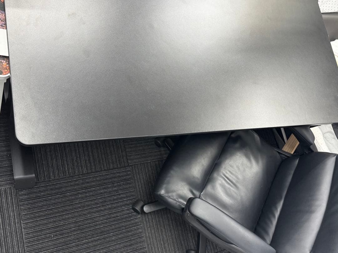 ‼️もりぶでん‼️山善電動昇降デスク120x70.高さ71〜117cm