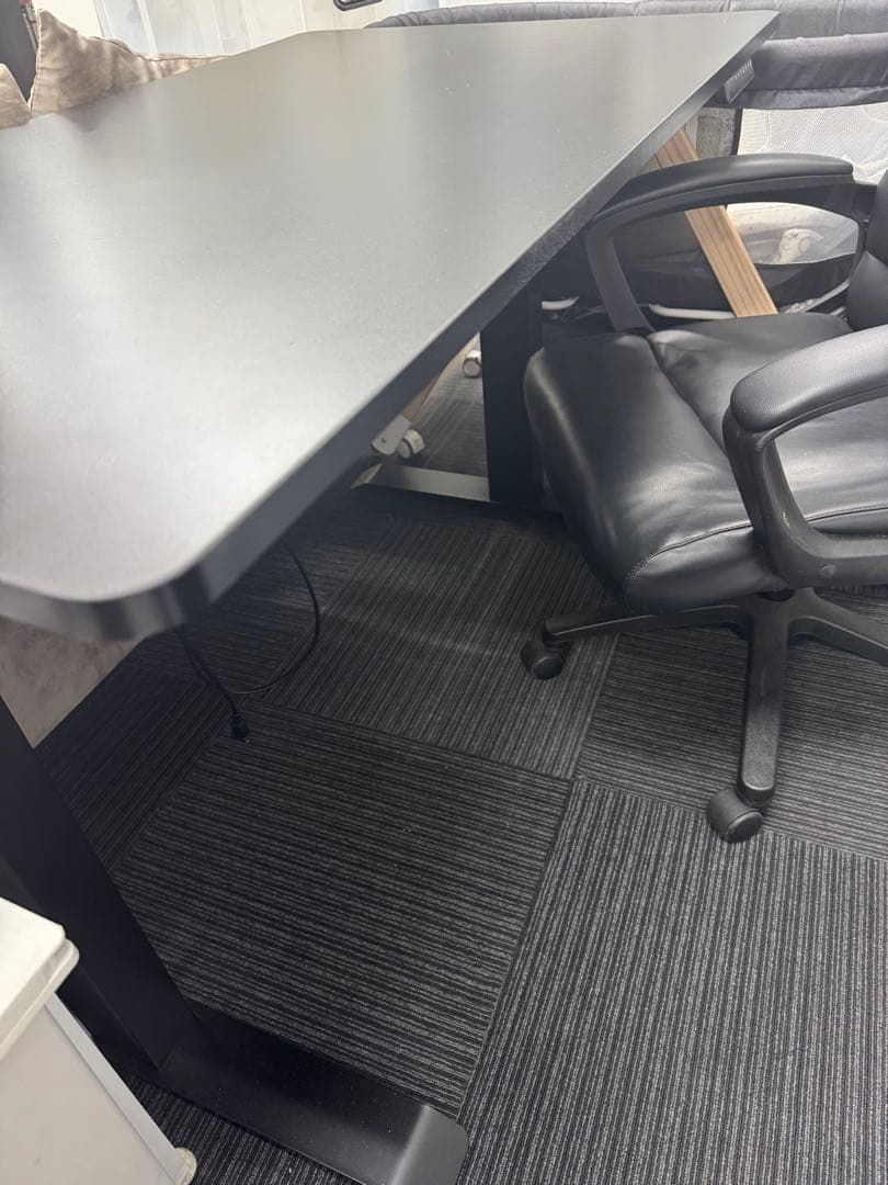 ‼️もりぶでん‼️山善電動昇降デスク120x70.高さ71〜117cm