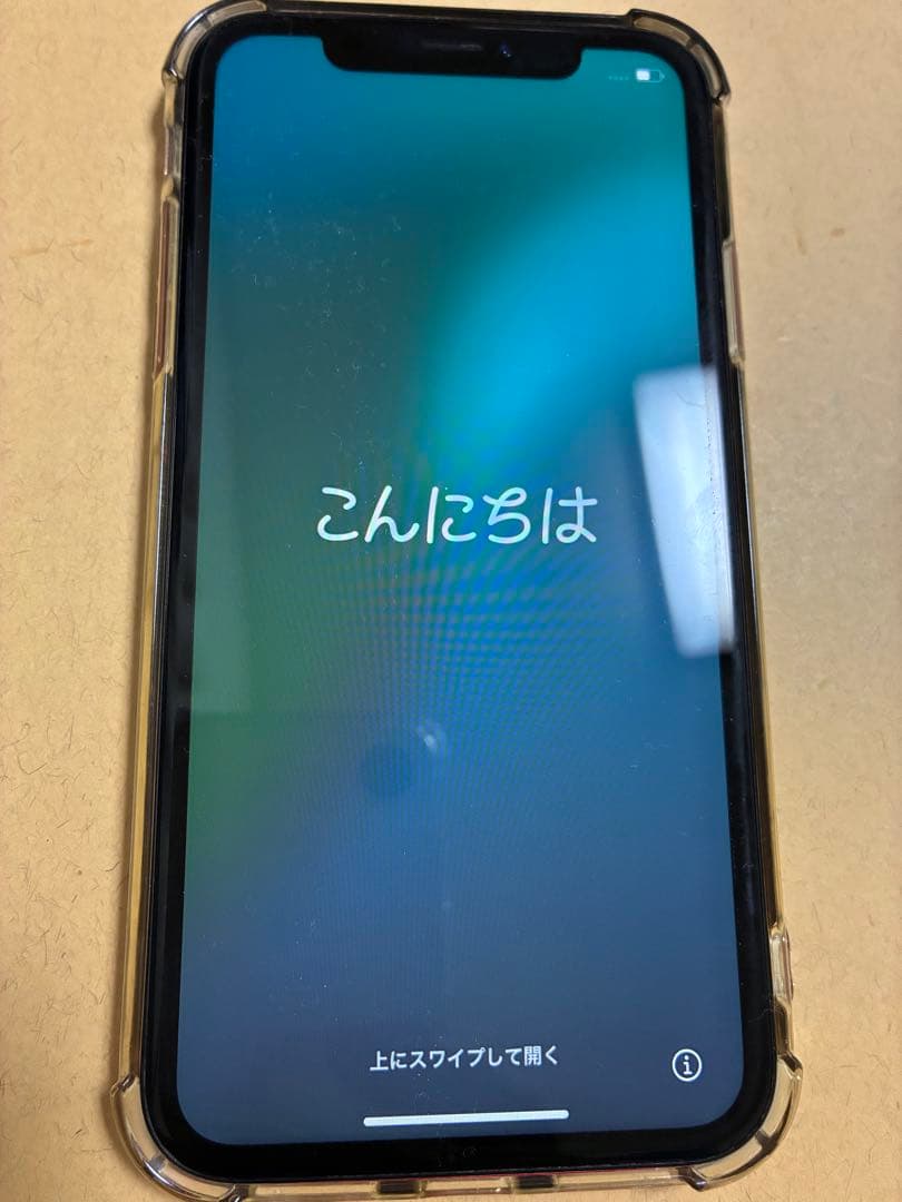 送料込！修理歴なしiPhoneXR 64GB 本体◆赤レッド◆オマケケース付