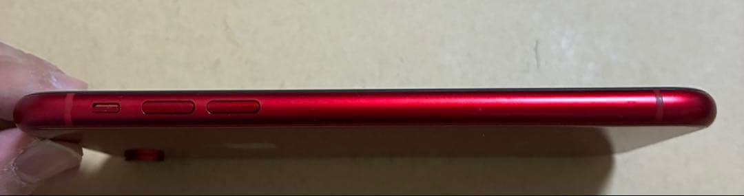 送料込！修理歴なしiPhoneXR 64GB 本体◆赤レッド◆オマケケース付