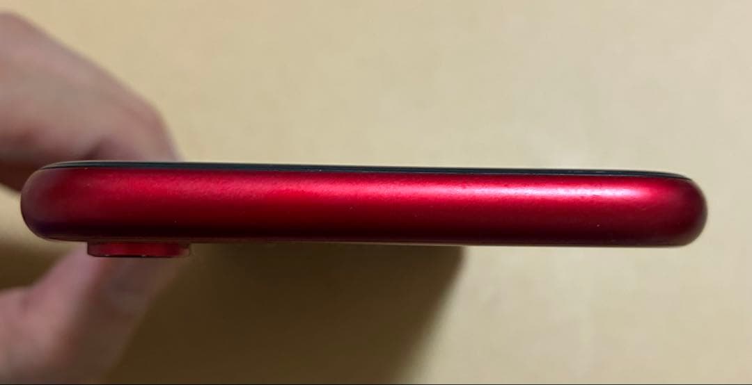 送料込！修理歴なしiPhoneXR 64GB 本体◆赤レッド◆オマケケース付