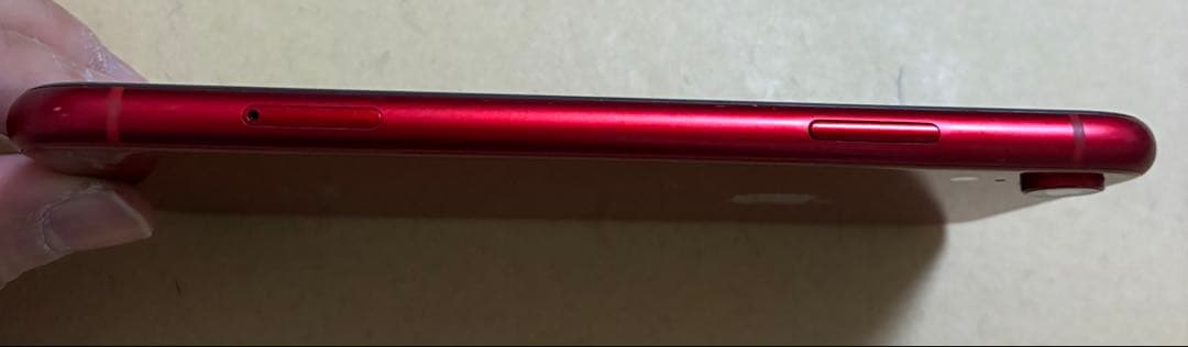 送料込！修理歴なしiPhoneXR 64GB 本体◆赤レッド◆オマケケース付