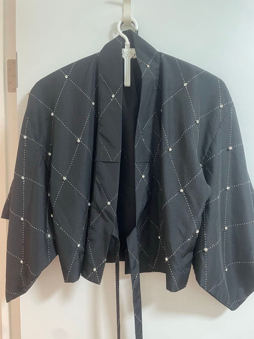 Sugar nine アーガイルビジュー浴衣 ブラック