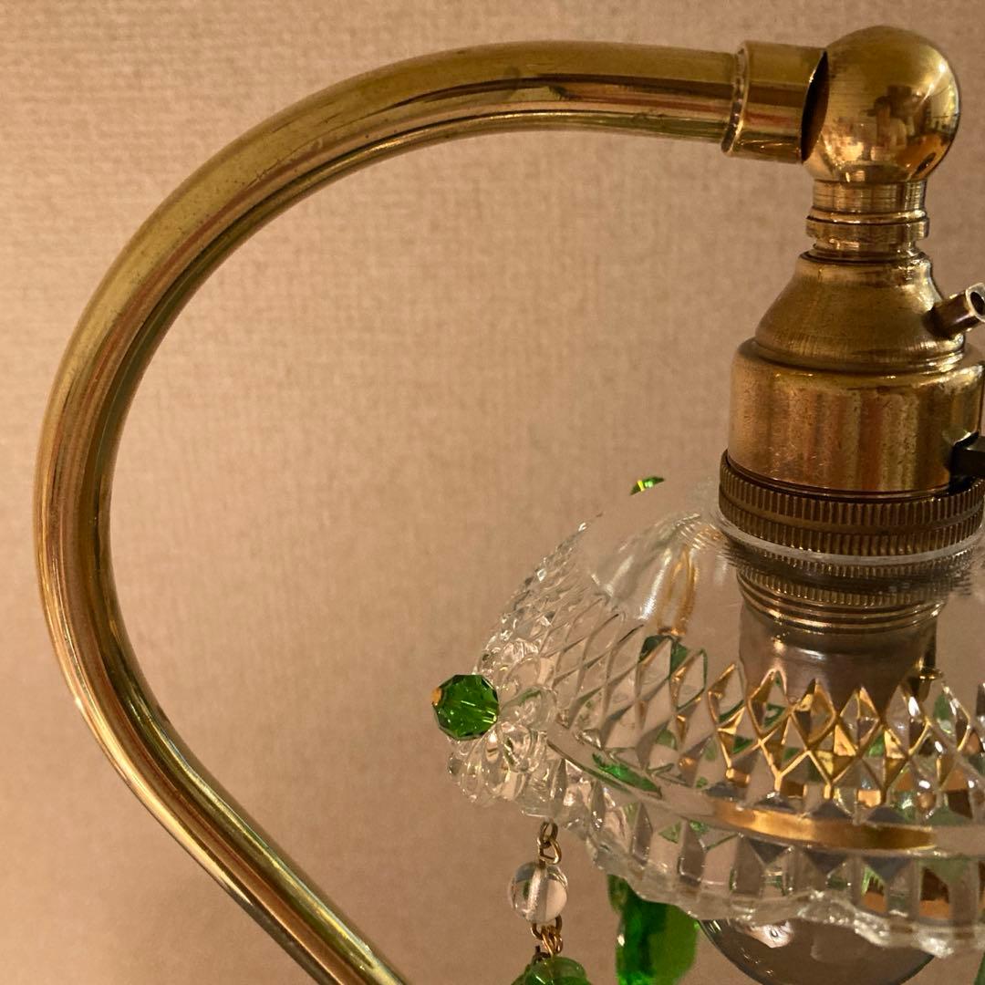 （専用）ミニシャンデリア（植物）1920年　フランス　イギリスランプスタンド