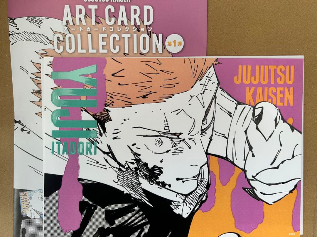 呪術廻戦 虎杖悠仁 両面宿儺 缶バ アクリルフィギュア ストラップ アートカード