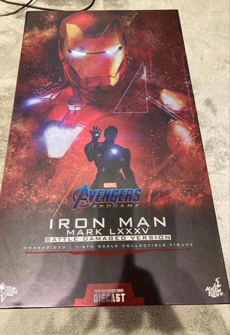 ホットトイズ ムービーマスターピース アイアンマン マーク85 バトルダメージ