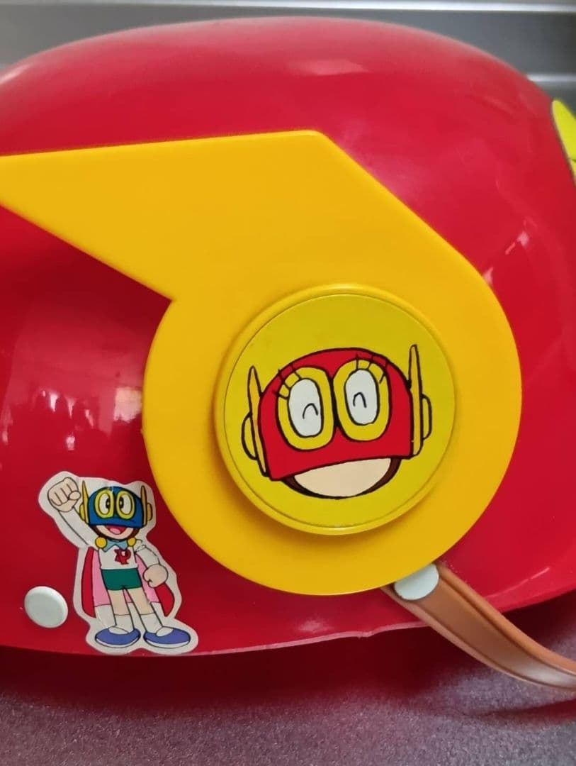 昭和レトロ　激レア　パーマン　パー子ヘルメット　マント　バッチ付き　藤子不二雄
