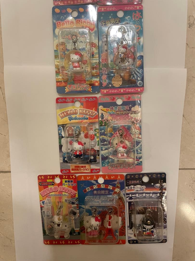 ハローキティ ストラップ 47都道府県制覇