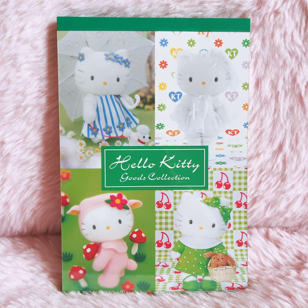 希少激レア　ハローキティ　グッズコレクション　メモパッド7 アソート　2005
