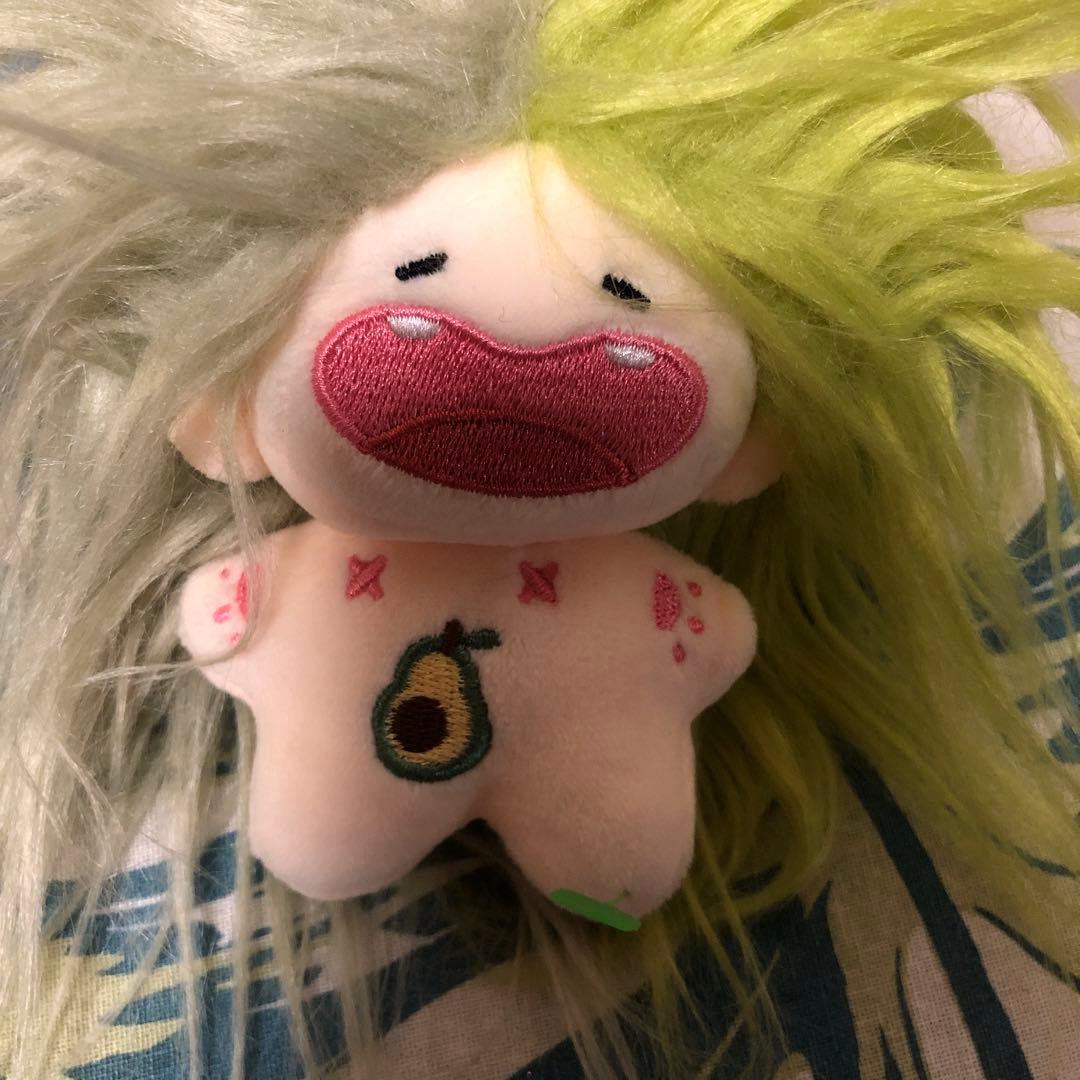 カスタムドール 緑髪のぬいぐるみ 15 cm