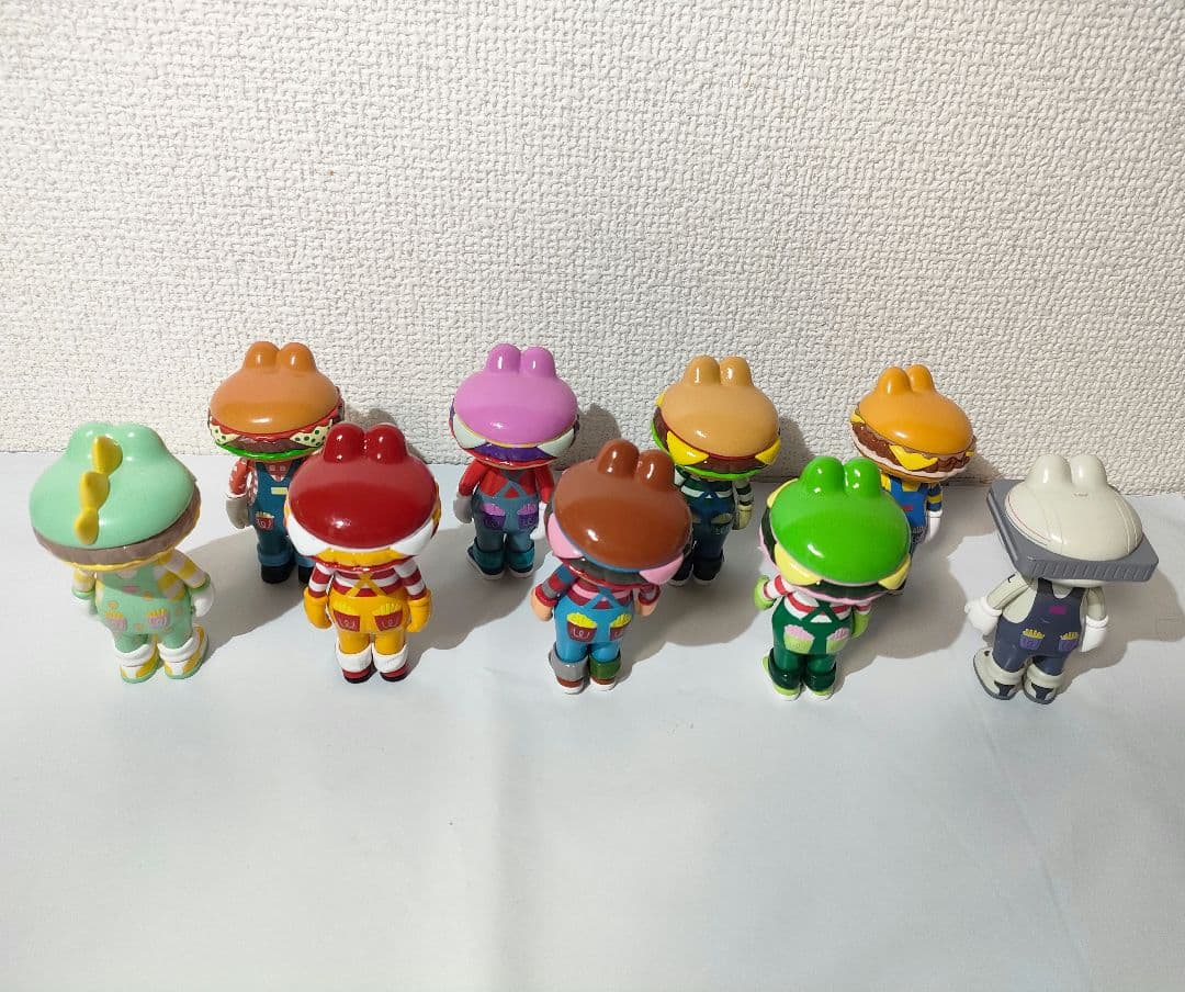 ☆　HappiCLass　バーガー君　フィギュア　まとめ売り　☆