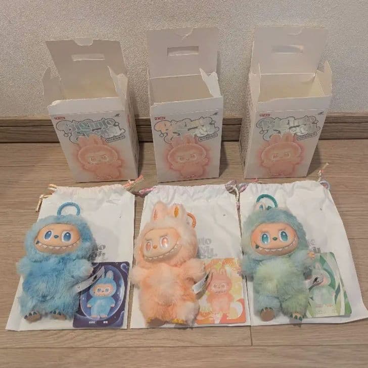 【なお】POPMART LABUBU ラブブ エナジー ENERGY 3体