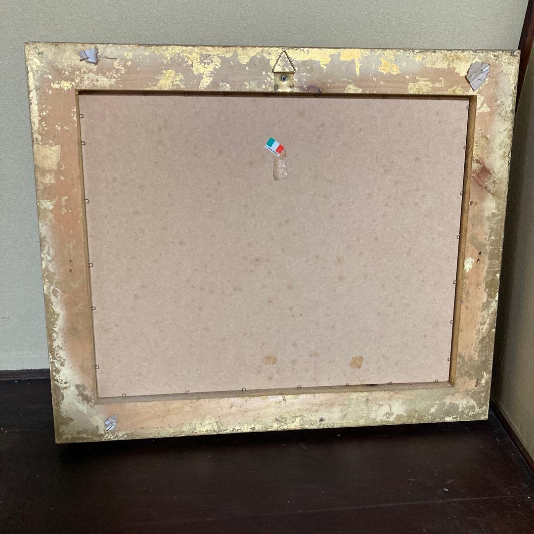 額絵　ミモザ　イタリア製