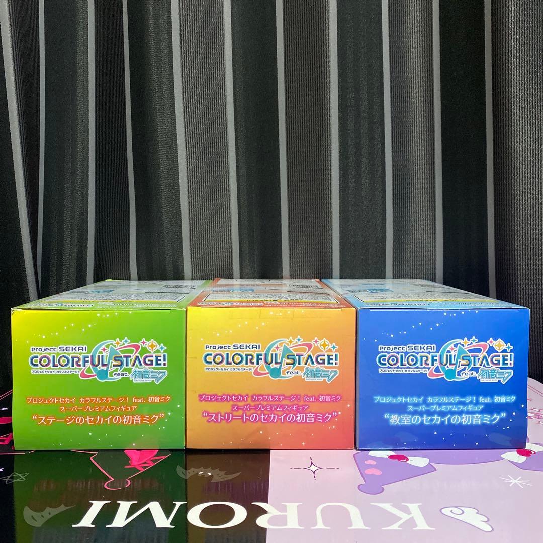 プロセカ　SPM スーパープレミアムフィギュア 初音ミク　5種セット